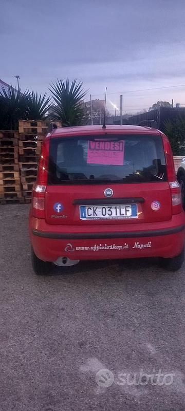 Usata Fiat Panda 2004 Rosso Berlina