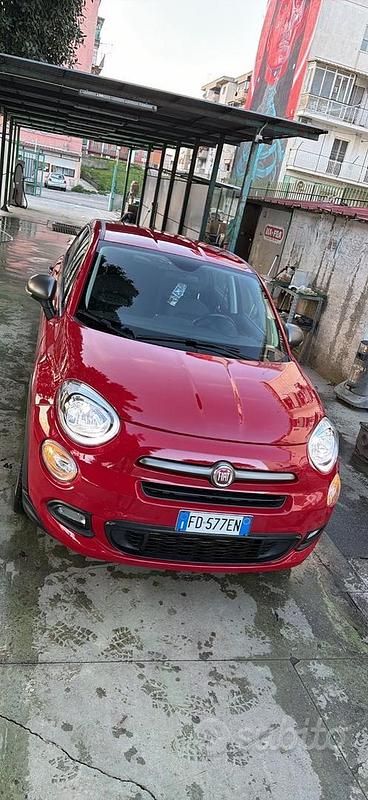 Usata Fiat 500X 95 CV (69 kW) 2017 Rosso SUV