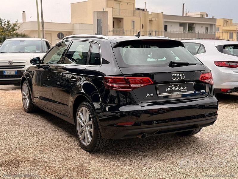 Usata Audi A3 Business 116 CV (85 kW) 2019 Nero Berlina
