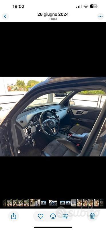 Usata Mercedes GLK220 170 CV (125 kW) 2013 Nero SUV