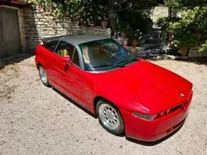 Usata Alfa Romeo SZ/RZ 210 CV (154 kW) 1989 Rosso Coupé