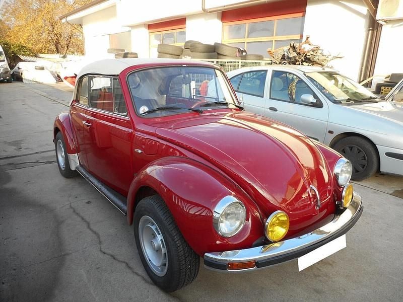 Usata VW Beetle Cabriolet 43 CV (31 kW) 1975 Rosso Cabrio