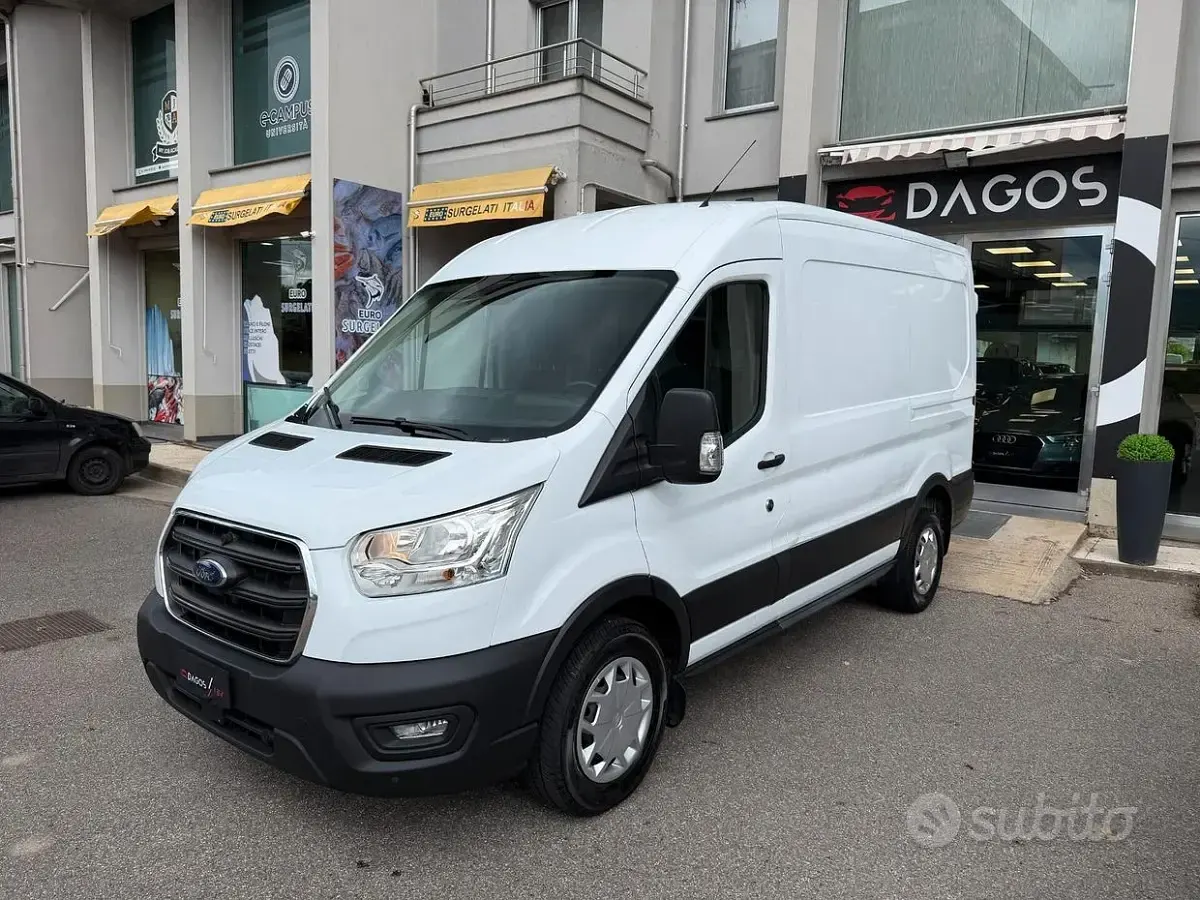 Usata Ford Transit 131 CV (96 kW) 2020 Bianco Berlina