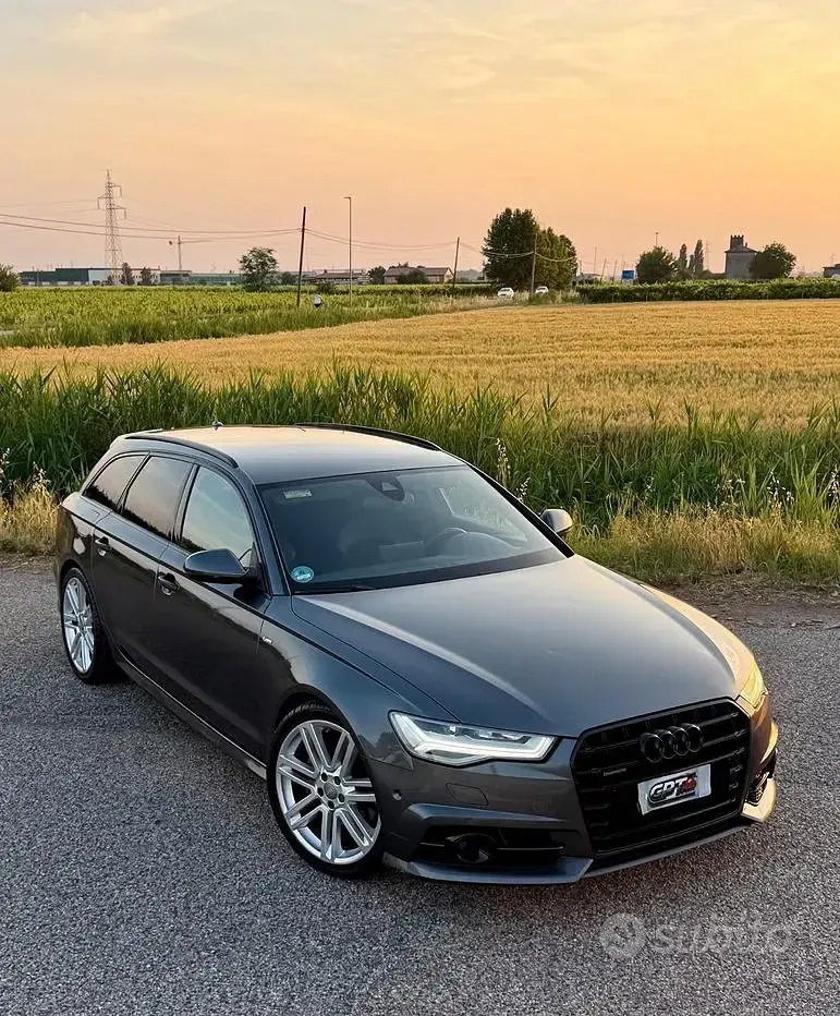 Usata Audi A6 S-Line 272 CV (200 kW) 2017 Grigio Station wagon