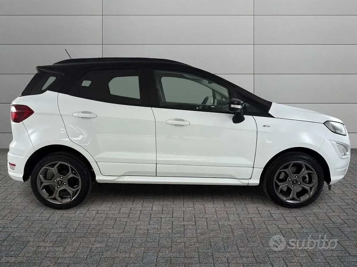 Usata Ford Ecosport ST-Line 99 CV (72 kW) 2018 Bianco SUV