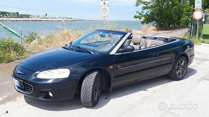 Usata Chrysler Sebring Cabriolet 2002 Nero Cabrio
