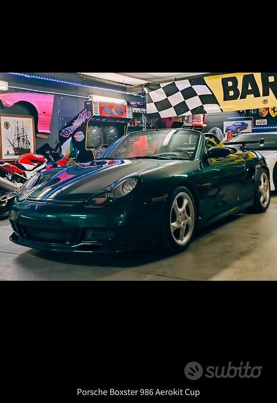 Verde Usata 1999 Porsche 986 Boxster Cabrio | 23.950 € - Immagine 1/4