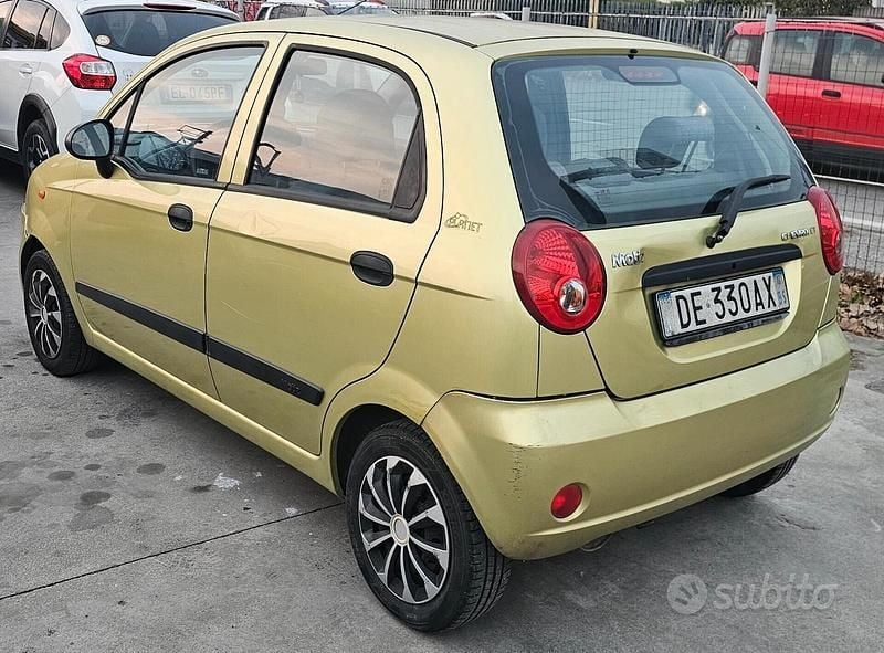 Usata Chevrolet Matiz 51 CV (37 kW) 2006 Giallo Utilitaria
