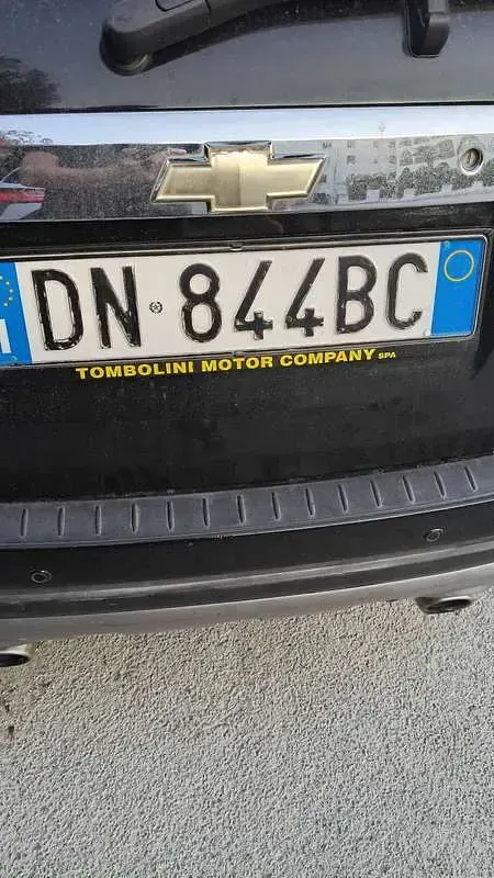 Usata Chevrolet Captiva 245 CV (180 kW) 2008 Nero SUV