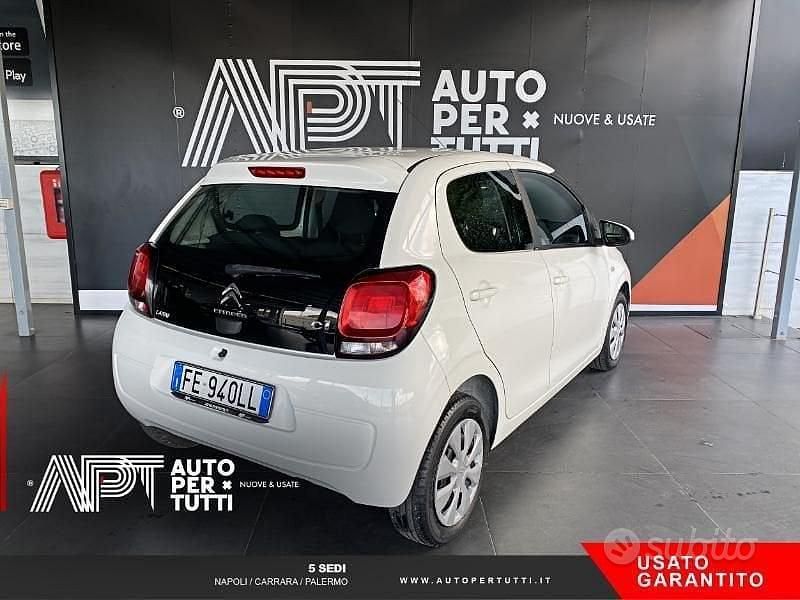 Usata Citroën C1 Feel 69 CV (50 kW) 2016 Bianco Utilitaria
