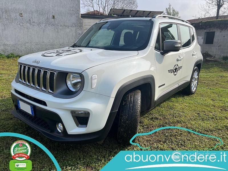 Usata Jeep Renegade Limited 150 CV (110 kW) 2019 Bianco SUV