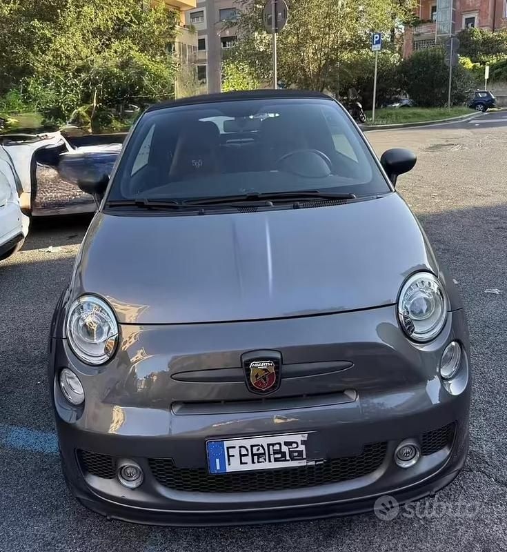 Usata Abarth 595 Competizione 180 CV (132 kW) 2015 Grigio Cabrio