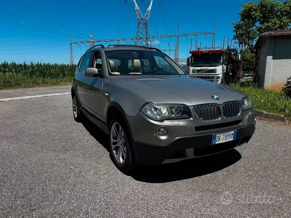 Usata BMW X3 272 CV (200 kW) 2007 Giallo SUV