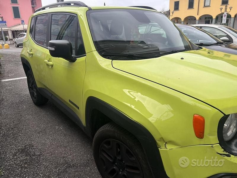 Usata Jeep Renegade 140 CV (102 kW) 2017 Verde SUV