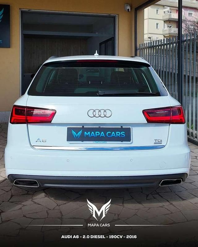Usata Audi A6 190 CV (139 kW) 2016 Bianco Station wagon