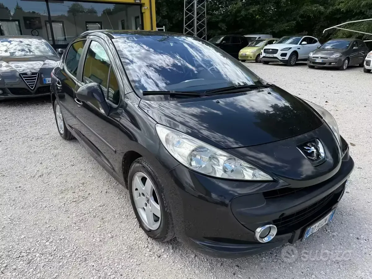 Brugt Peugeot 207 88 HK (64 kW) 2006 Sort Hatchback