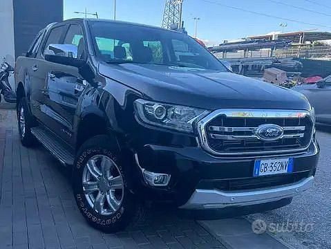 Usata Ford Ranger Limited 170 CV (125 kW) 2020 Nero Pick-up