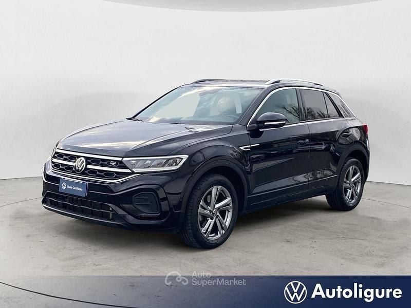 Usata VW T-Roc R-line 150 CV (110 kW) 2023 Nero SUV
