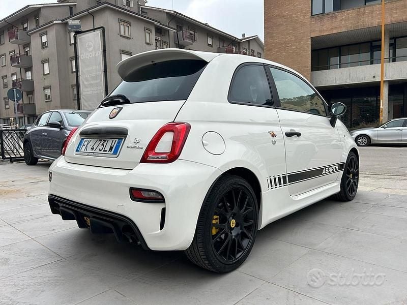 Usata Abarth 595 Competizione 180 CV (132 kW) 2017 Bianco Berlina