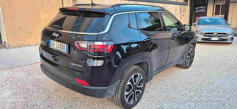 Usata Jeep Compass Limited 131 CV (96 kW) 2021 Nero SUV