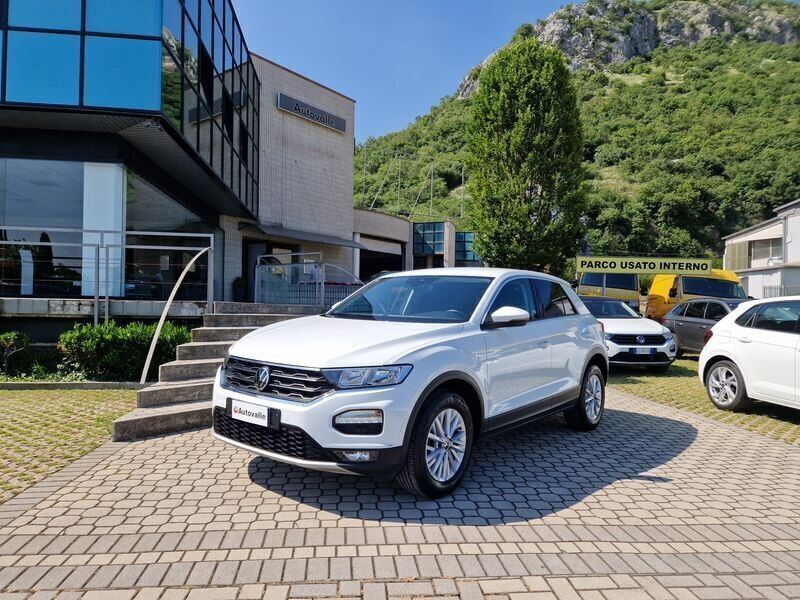 Bianco Usata 2021 VW T-Roc Business SUV | 17.300 € (Ottimo prezzo) - Immagine 1/4