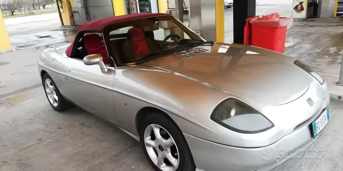Käytetty Fiat Barchetta 131 HP (96 kW) 1998 Harmaa Avoauto