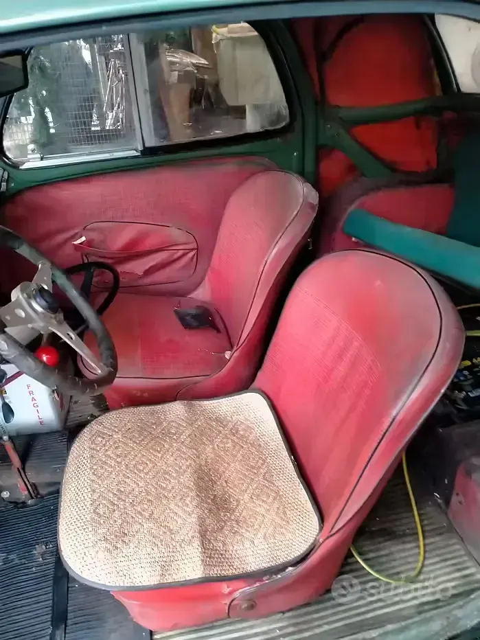 Usata Fiat 500C 1950 Verde