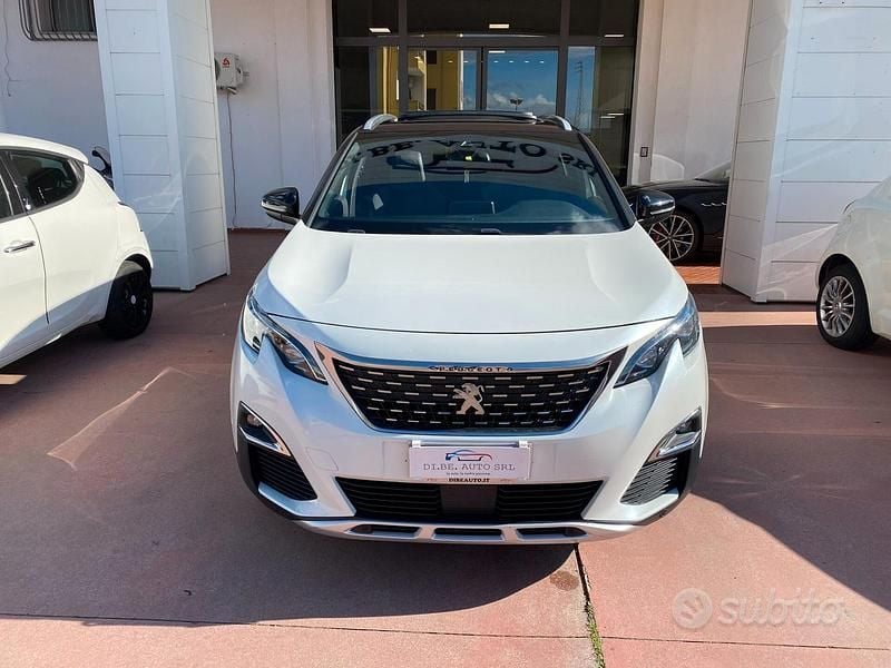Bianco Usata 2018 Peugeot 3008 GT-line SUV | 17.500 € (Molto cara) - Immagine 1/4