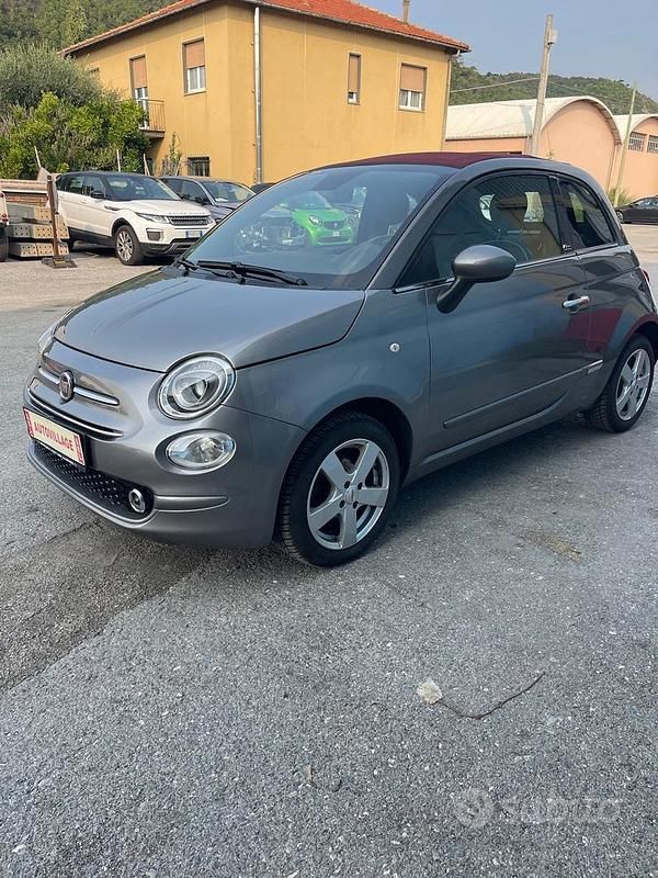 Usata Fiat 500C Lounge 69 CV (50 kW) 2019 Grigio Cabrio