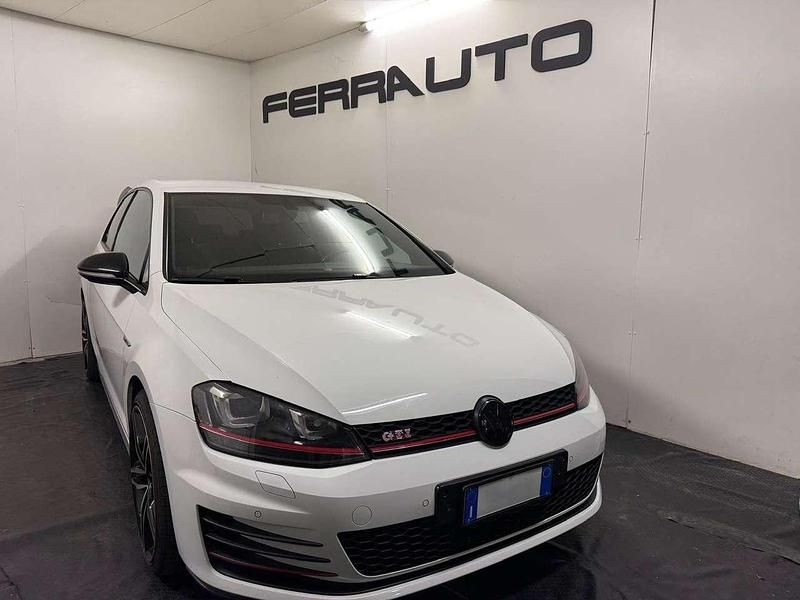 Usata VW Golf GTI 220 CV (161 kW) 2017 Bianco Berlina