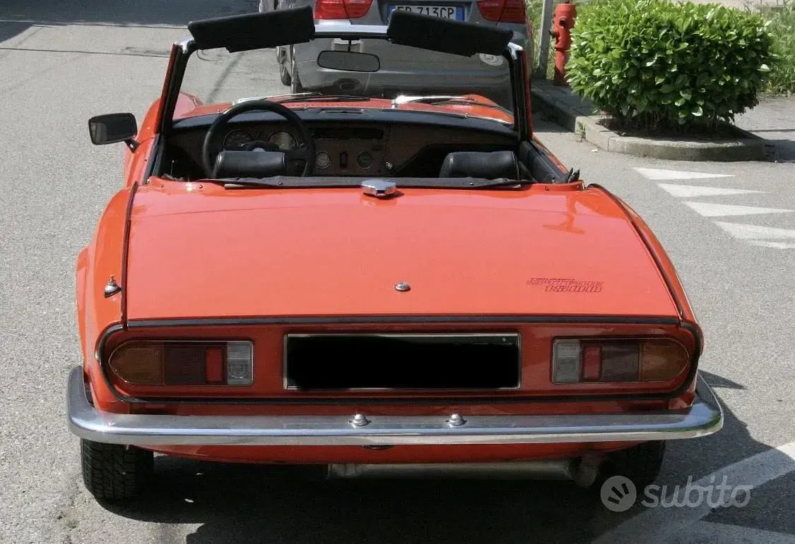 Usata Triumph Spitfire 1980 Arancione Cabrio