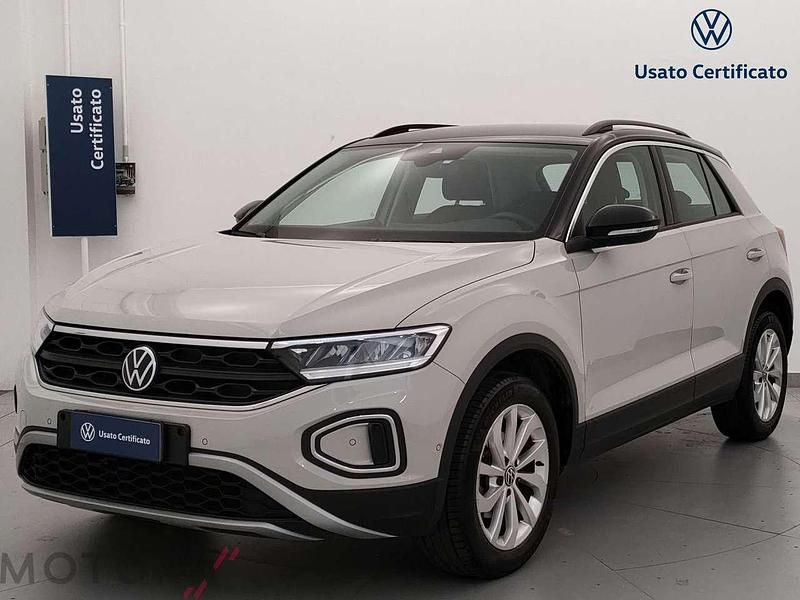 Grigio Usata 2022 VW T-Roc Life SUV | 22.500 € (Buon prezzo) - Immagine 1/4