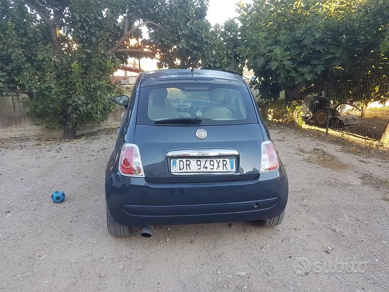 Usata Fiat 500 2008 Blu Utilitaria