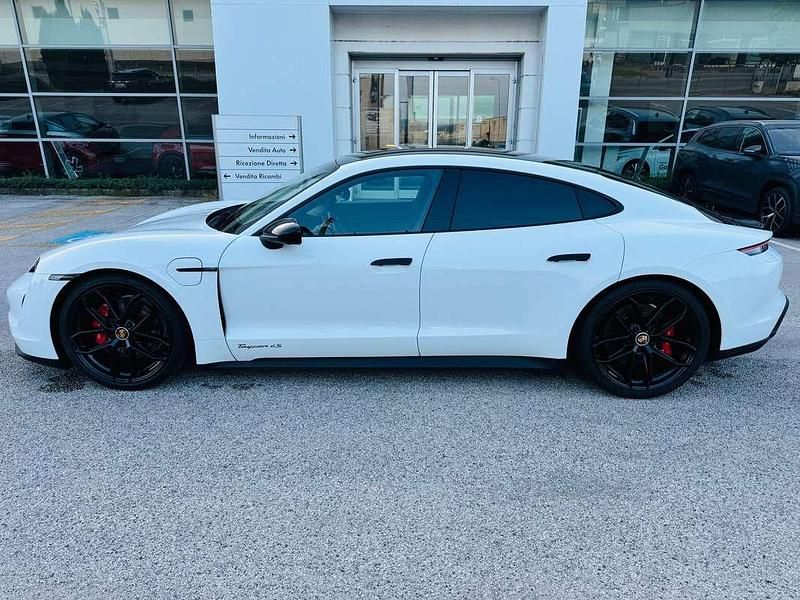 Bianco Usata 2021 Porsche Taycan 4S Tre volumi | 78.000 € - Immagine 1/4