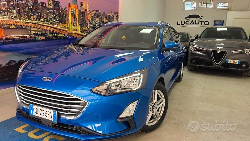 Usata Ford Focus 120 CV (88 kW) 2020 Blu Station wagon