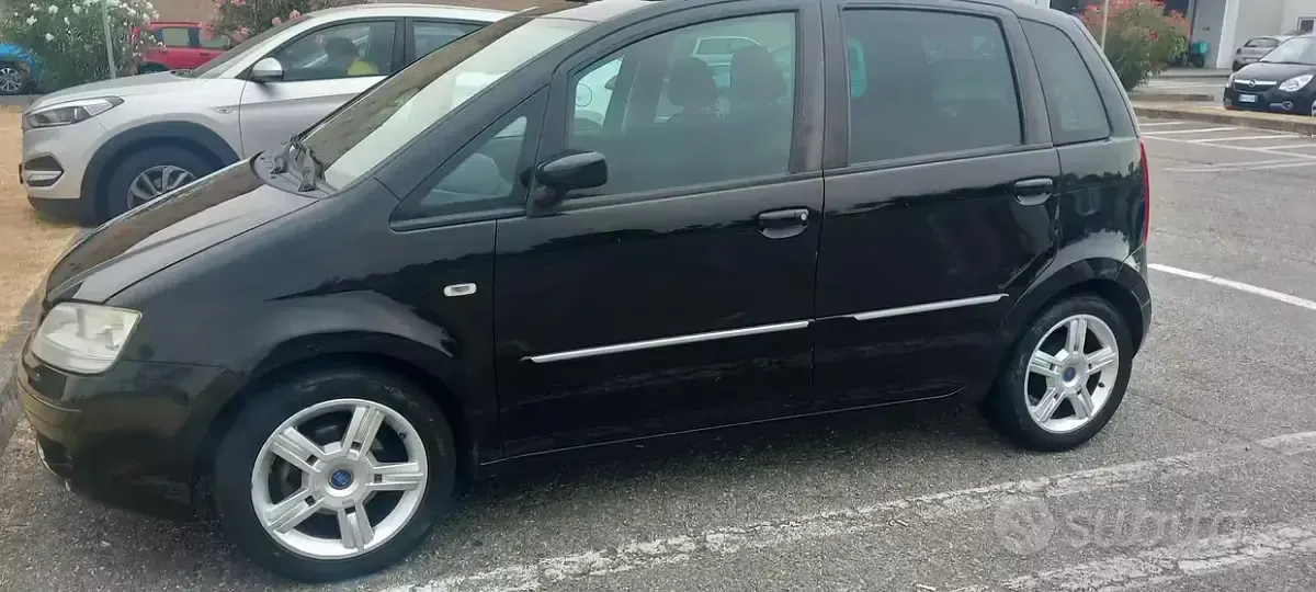 Usata Fiat Idea 69 CV (50 kW) 2006 Nero Monovolume