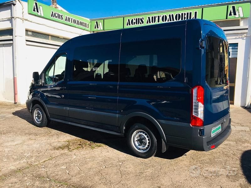 Usata Ford Transit 131 CV (96 kW) 2019 Blu Station wagon