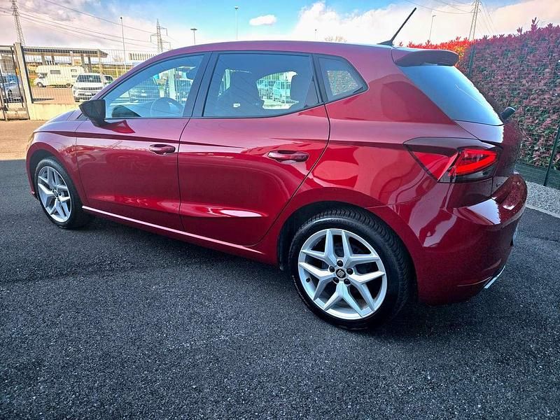 Usata Seat Ibiza FR 90 CV (66 kW) 2021 Rosso Utilitaria