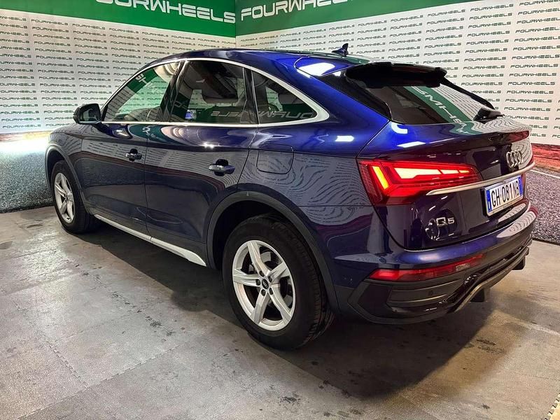 Usata Audi Q5 Sportback Advanced 265 CV (194 kW) 2021 Blu/azzurro SUV