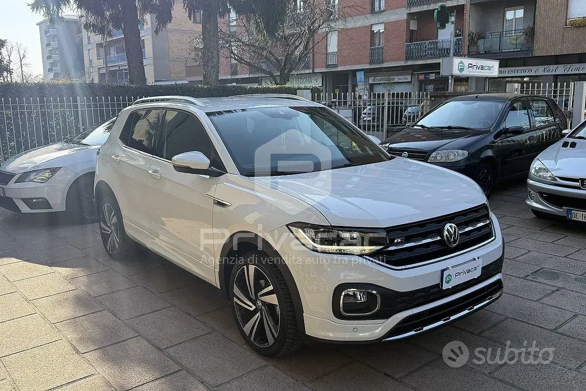 Usata VW T-Cross Advance 95 CV (69 kW) 2020 Bianco SUV