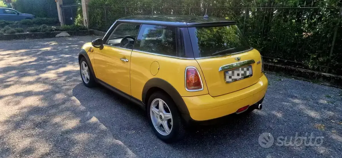 Usata Mini Cooper 120 CV (88 kW) 2007 Giallo Utilitaria