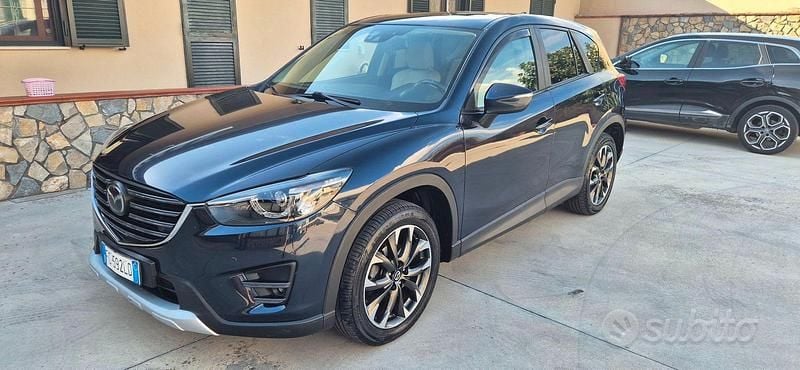 Usata Mazda CX-5 Exceed 175 CV (128 kW) 2016 Blu SUV