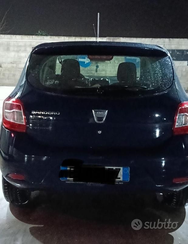 Brugt Dacia Sandero 75 HK (55 kW) 2015 Blå Sedan