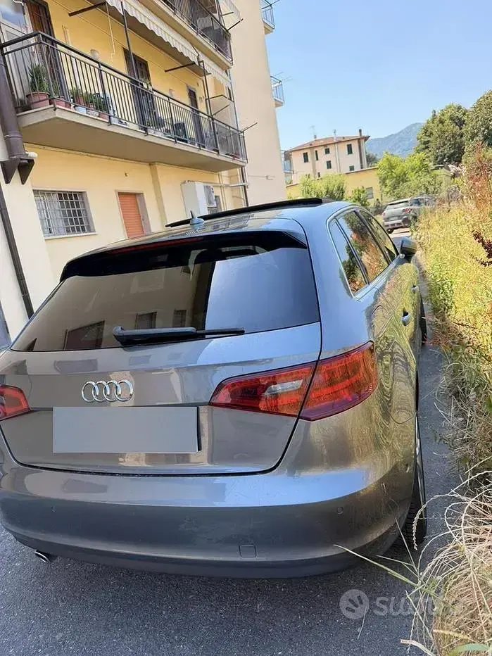 Usata Audi A3 Comfort 110 CV (80 kW) 2015 Grigio Berlina