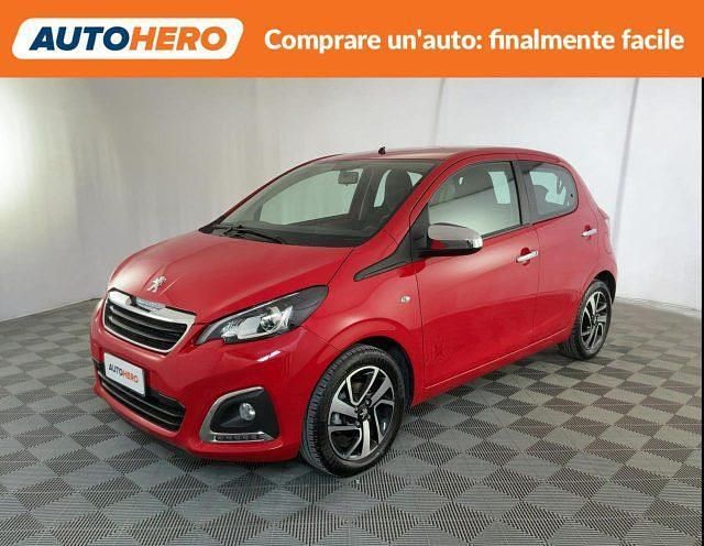 Usata Peugeot 108 Allure 72 CV (52 kW) 2020 Rosso Berlina