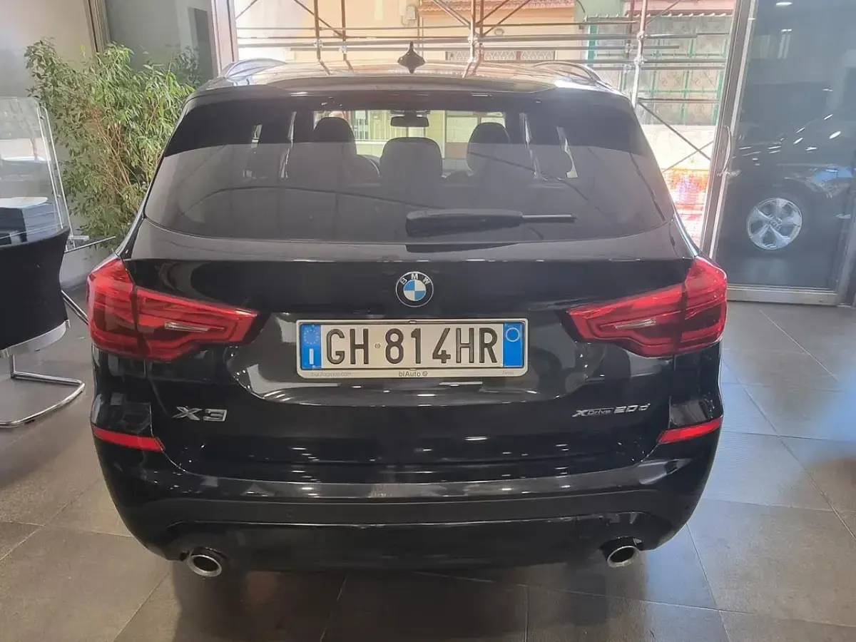 Usata BMW X3 Advantage 190 CV (139 kW) 2021 Nero SUV