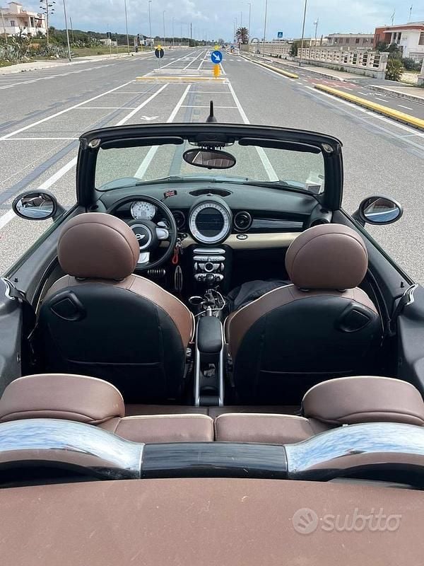 Usata Mini Cooper S Cabriolet 184 CV (135 kW) 2010 Blu/azzurro Cabrio