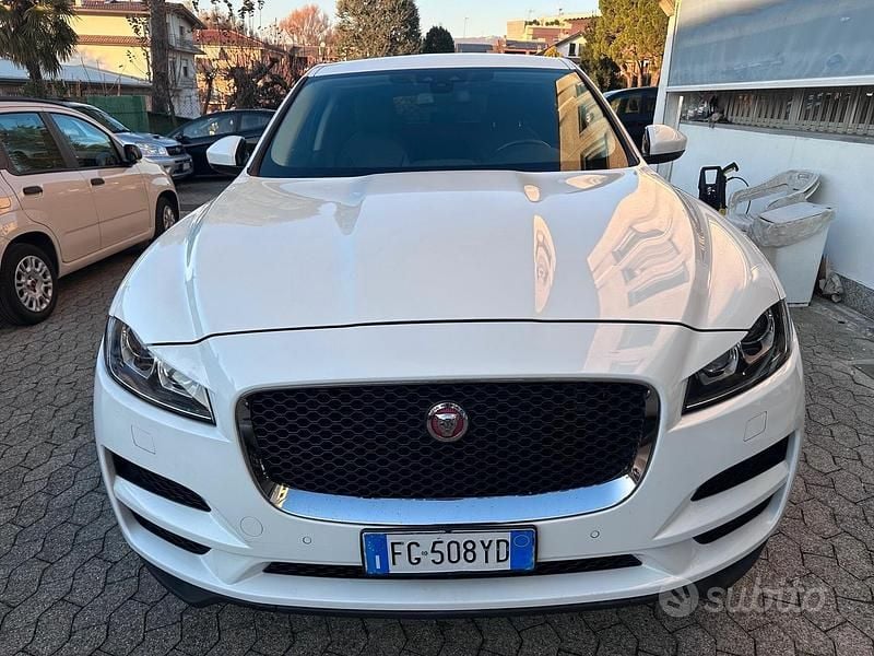 Usata Jaguar XF Pure 180 CV (132 kW) 2017 Bianco SUV