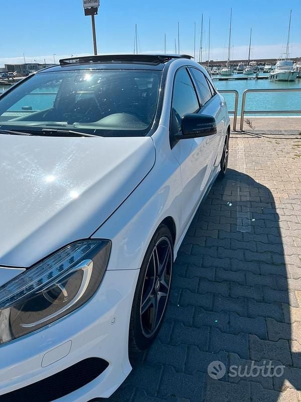 Usata Mercedes A180 Premium 2013 Bianco Berlina