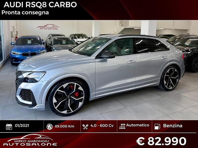 Usata Audi RS Q8 Ambiente 599 CV (440 kW) 2021 Grigio SUV